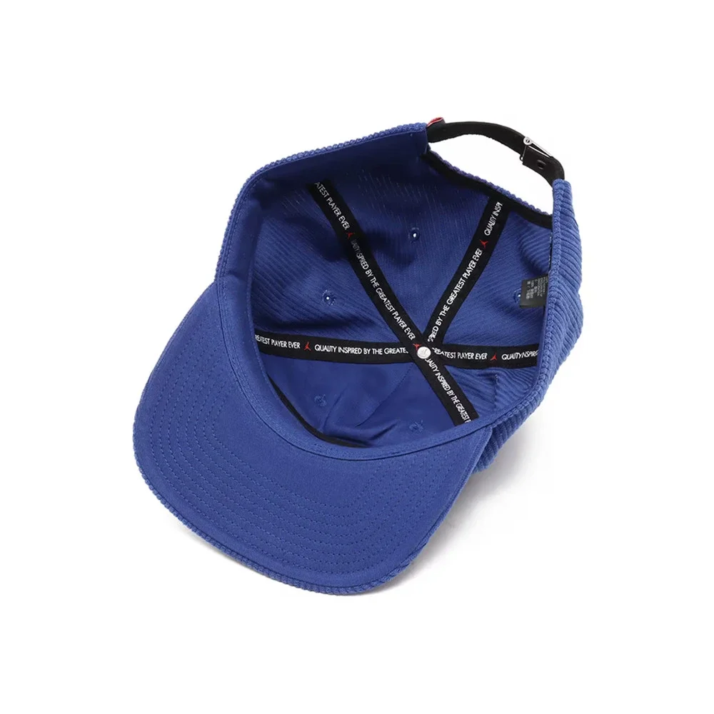 Jordan Pro Unstructured Cap Corduroy Hat Deep Royal Size S/M IB3937-485